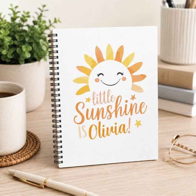 Little Sunshine Personalized SpiralNotebook Notebook (Creator Uploaded)