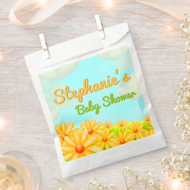 Little Sunshine - Spring Baby Shower Favour Bag (Creator Uploaded)