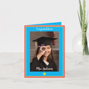 Little Superstar Graduation card
