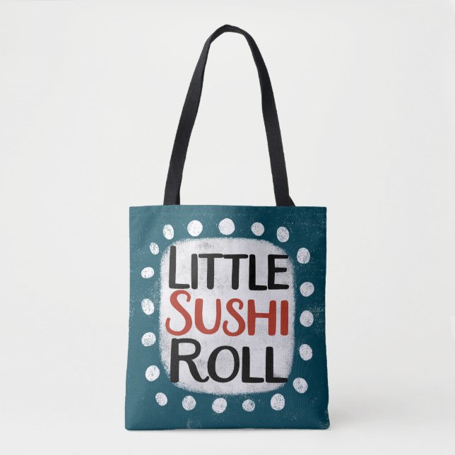 Little Sushi Roll Tote Bag (Front)
