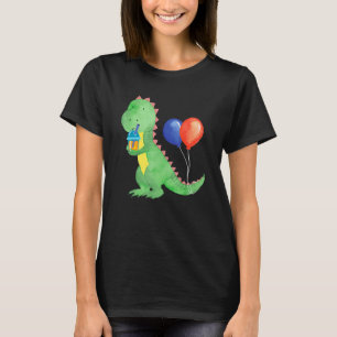 Little Sweet Dinosaur With Lemonade Refreshment Fo T-Shirt