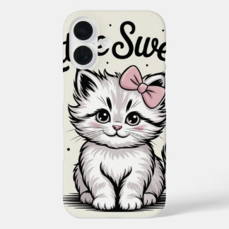 Little sweet Kitty iPhone 16 Case