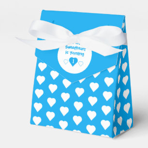 Little Sweetheart 1st Birthday Favor Box