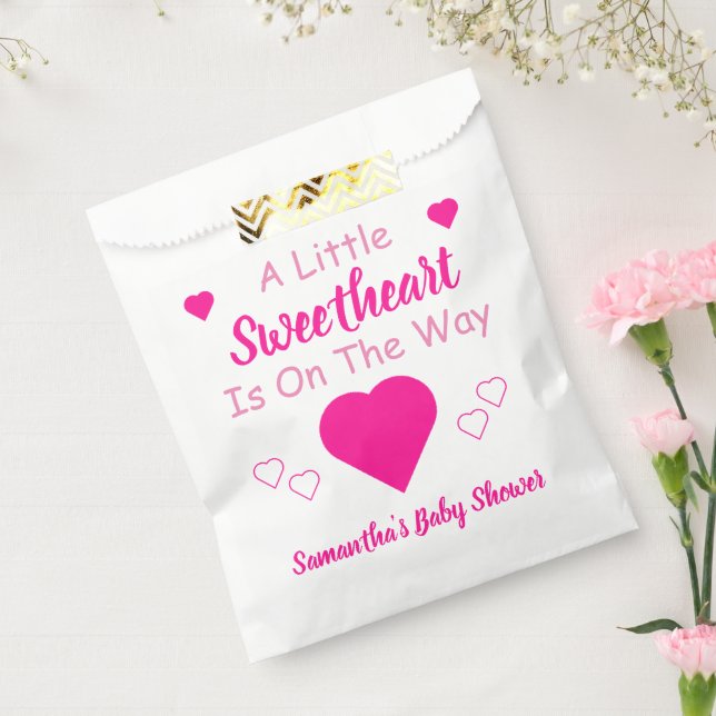 Little Sweetheart Baby Shower Favour Bag (Sealed)