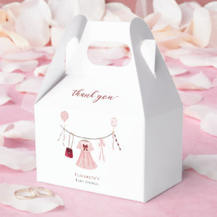 Little Sweetheart Baby Shower Valentine Custom Favor Box