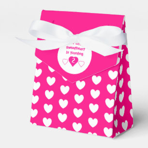 Little Sweetheart Birthday Favor Box