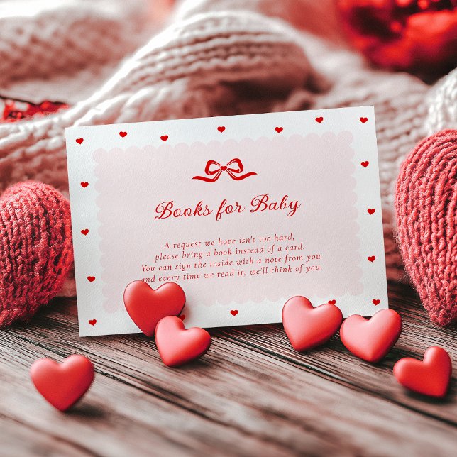 Little Sweetheart Books for Baby Card  (Creator Uploaded)