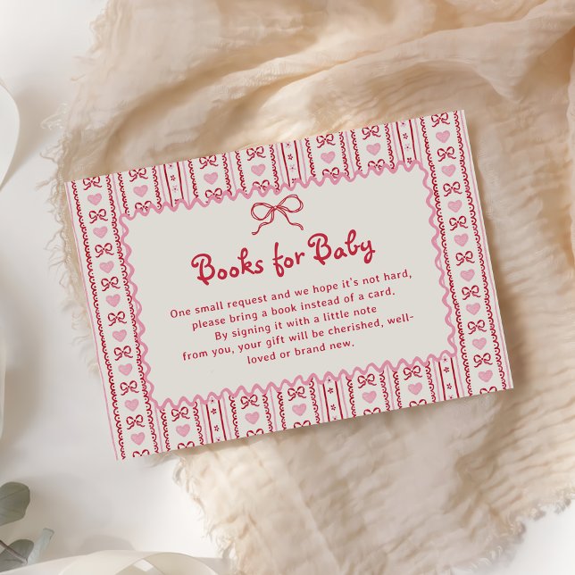 Little Sweetheart Valentines Books for Baby Card (Creator Uploaded)