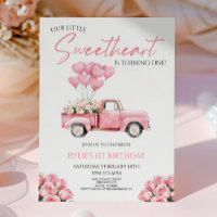 Little Sweetheart Valentine's Day Birthday Party