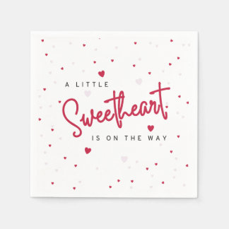 Little Sweetheart - Valentine's Day Paper Napkins