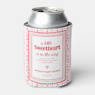 Little Sweetheart Valentine's Shower Favours Can Cooler