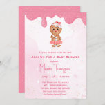 Little Sweetie Gingerbread Christmas Baby Shower   Invitation<br><div class="desc">Get ready to sprinkle some holiday magic into your baby shower celebration with our Little Sweetie Gingerbread Christmas Baby Shower Invitation! This adorable and festive invitation sets the perfect tone for a joyous gathering to celebrate the upcoming arrival of your little one during the holiday season. Spread the warmth and...</div>