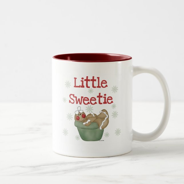 Little Sweetie Tshirts and Gifts Two-Tone Coffee Mug (Right)