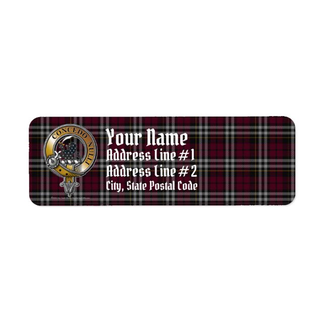 Little Tartan & Badge (Front)