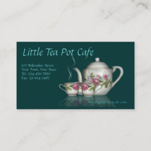 Little Tea Pot Cafe Business Card