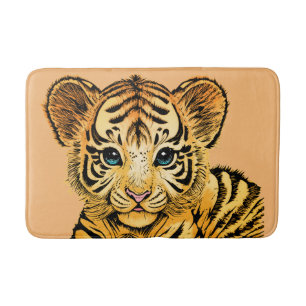LITTLE TIGER BATH MAT