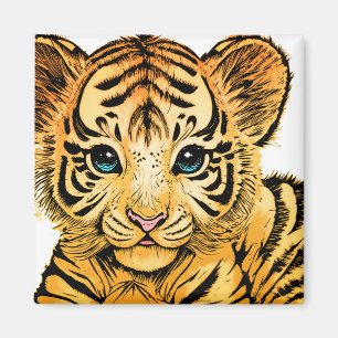 LITTLE TIGER MAGNET
