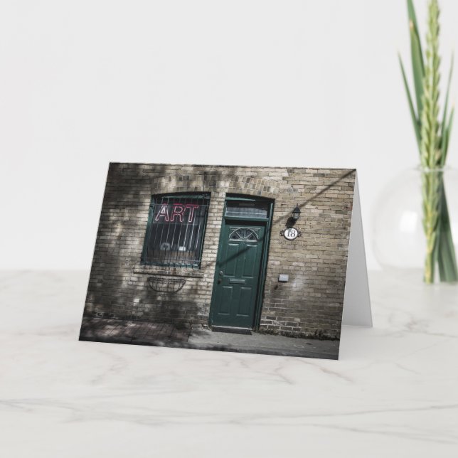 Little Tiny Street No 11 Colour Version Card (Front)