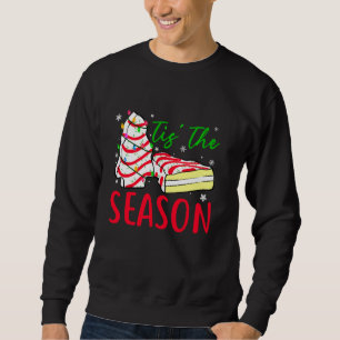 Little Tis' The Season Christmas Tree Cakes Debbie Sweatshirt