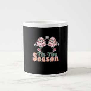 Little Tis The Season Christmas Tree Jen Large Coffee Mug
