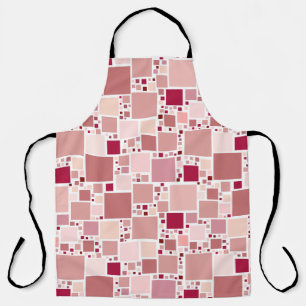 little to big squares apron