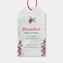 Little Tomato Rustic Chic Watercolor Baby Shower