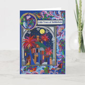 Little Town of Bethlehem Holiday Card