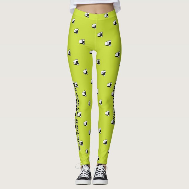 Little Trash Leggings - Yellow (Devant)