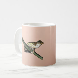 Little Tree Frog Oil Paint, Coffee Mug