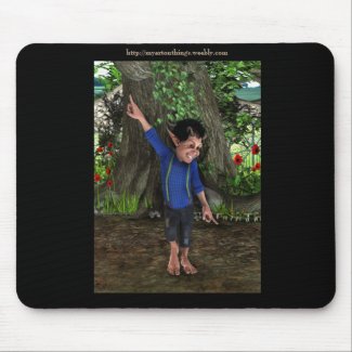 Little Troll Dancing Mouse Pad