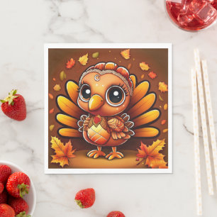 Little Turkey 1 Napkin