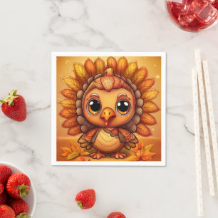 Little Turkey 2 Napkin