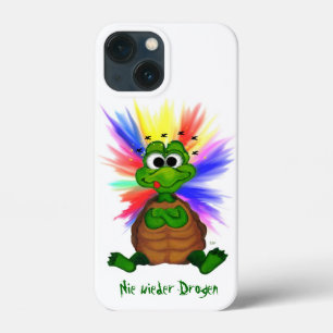 Little Turtle , Never more Drugs ! iPhone 13 Mini Case
