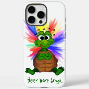 Little Turtle , Never more Drugs ! iPhone 16 Pro Max Case