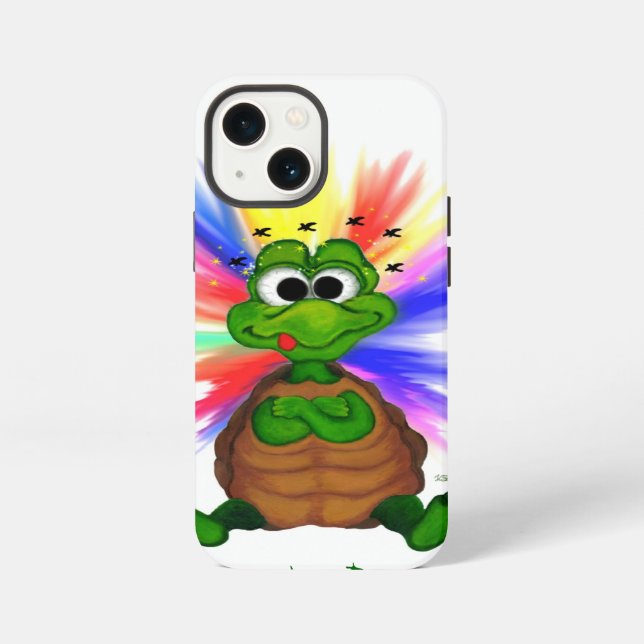 Little Turtle , Never more Drugs ! iPhone Case (Back)