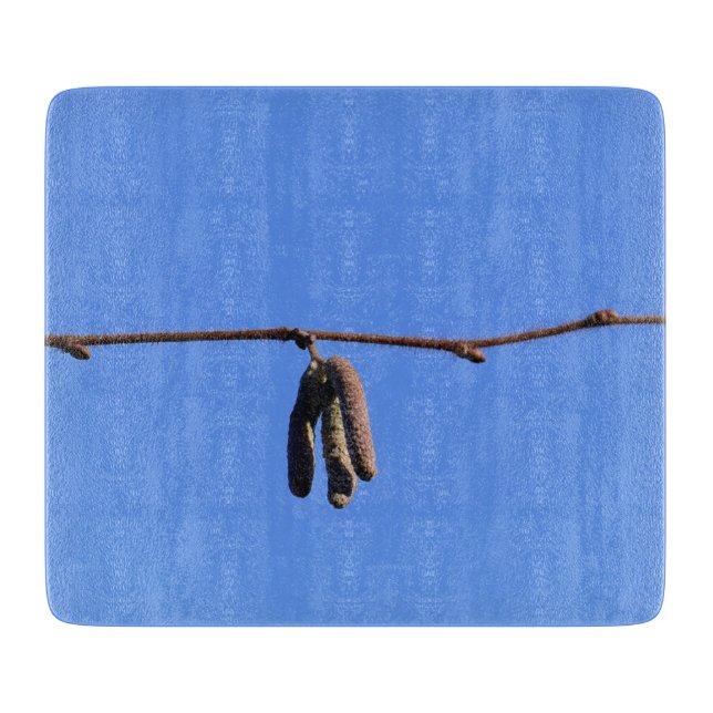 Little Twig on Blue Sky Cutting Board (Front)