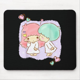 Little Twin Stars Be My Valentine Tee Shirt  Mouse Pad