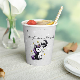 Little Unicorn Baby Shower Paper Cups