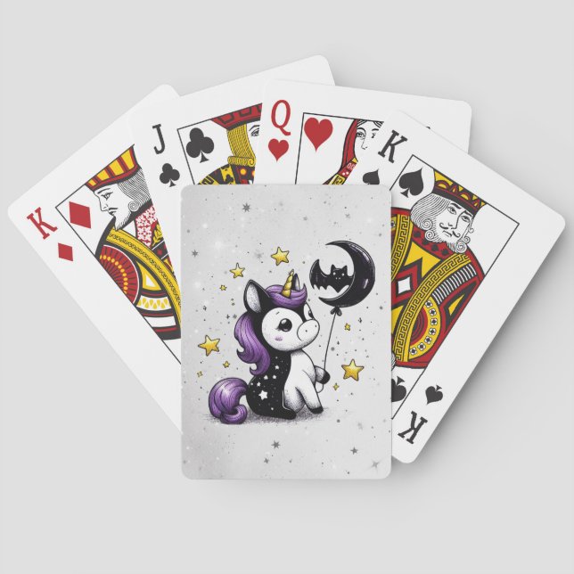 Little Unicorn Playing Cards (Back)