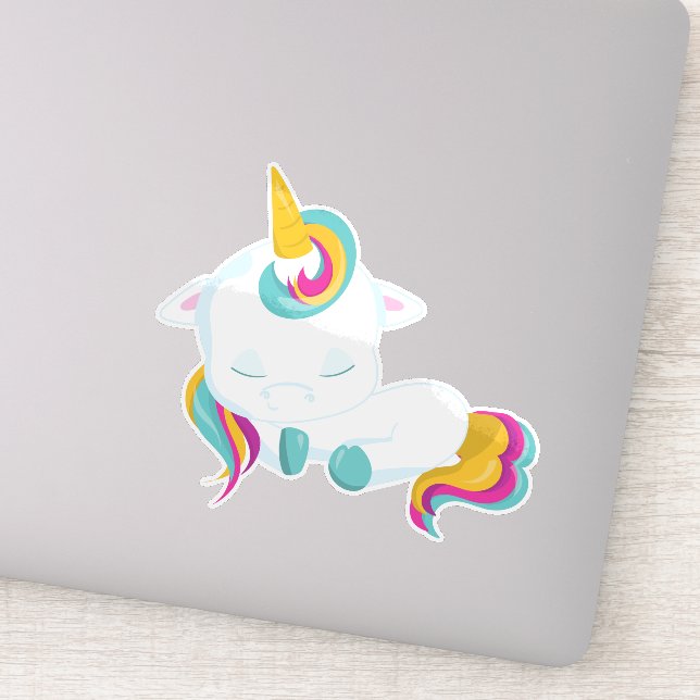 Little Unicorn, Sleeping Unicorn, Magic Unicorn (Detail)