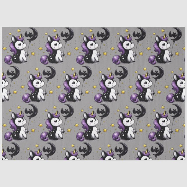 Little Unicorn Tissue Paper (Front)