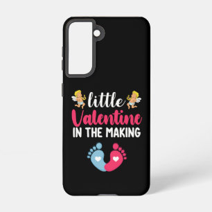 Little Valentine In The Making Pregnancy Pregnant Samsung Galaxy Case