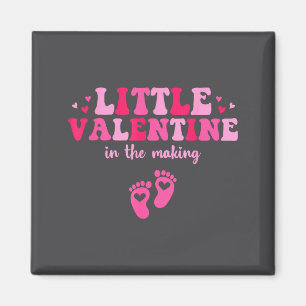 Little Valentine In The Making Valentine's Day Pre Magnet
