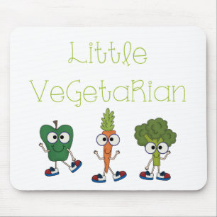 Little Vegetarian Mouse Pad