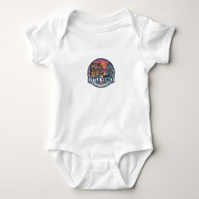 LITTLE VENICE BABY BODYSUIT (Front)