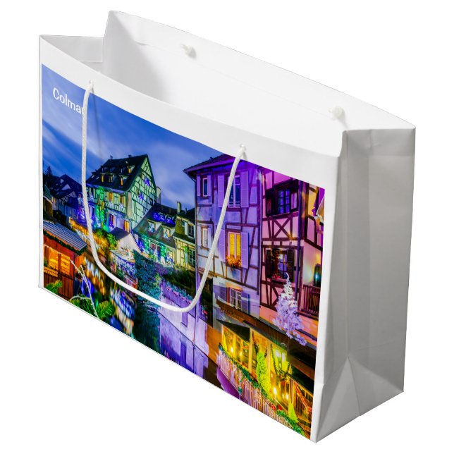 Little Venice, Colmar Large Gift Bag (Front Angled)
