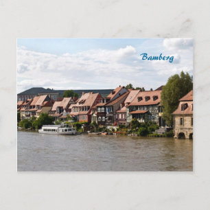 Little Venice in Bamberg Postcard