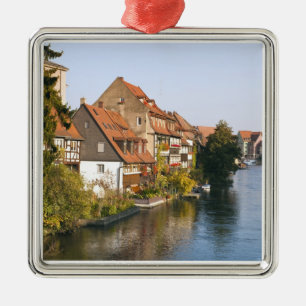 Little Venice (Klein Venedig) and River Regnitz Metal Ornament