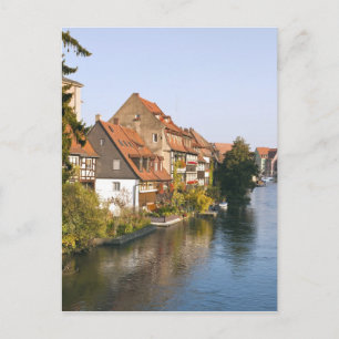 Little Venice (Klein Venedig) and River Regnitz Postcard