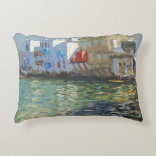 Little Venice Mykonos Accent Pillow